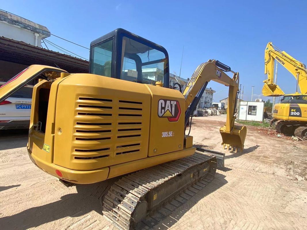 سایر ماشین آلات ساختمانی مینی دست دوم CAT305.5 کاوشگر هیدرولیک کاوشگر استفاده شده در امارات متحده عربی