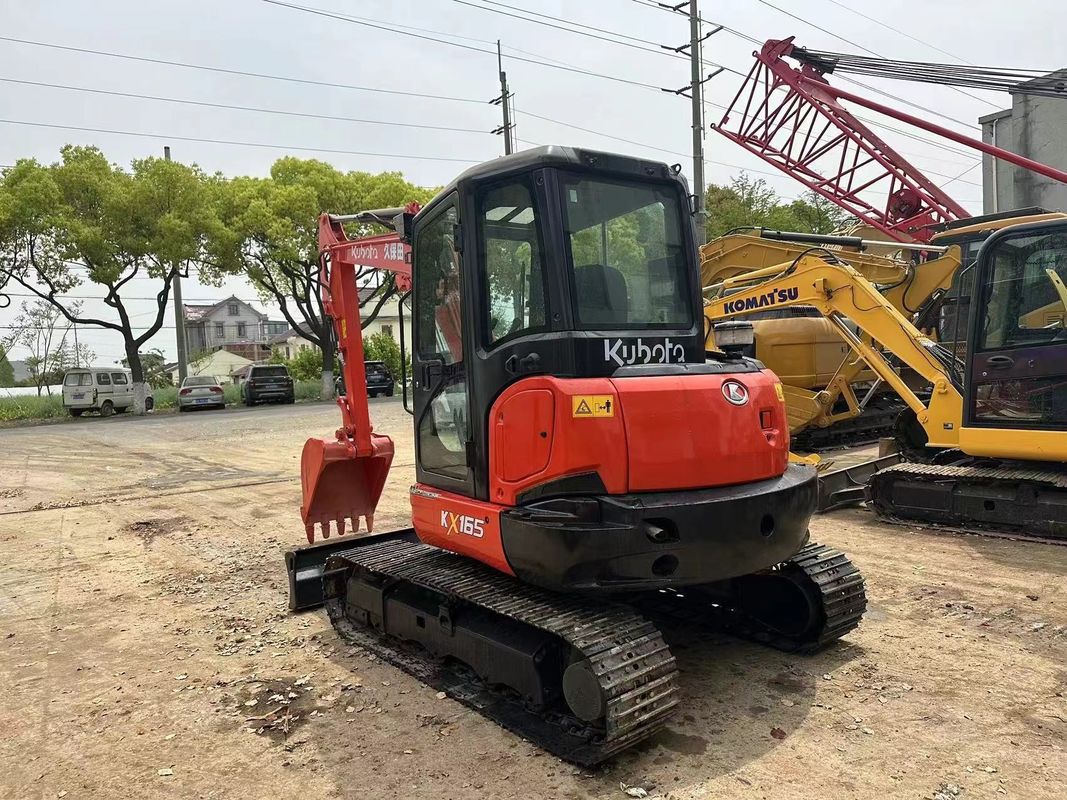 ارزان قیمت Kubota165 ژاپن منشأ حفاری استفاده شده Kubota 165 خزنده هیدرولیک Excavator Kubota 165
