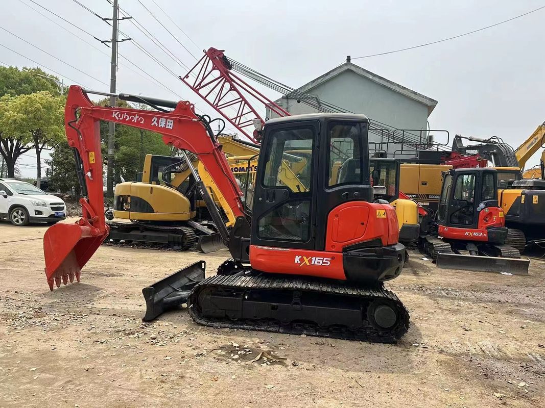 ارزان قیمت Kubota165 ژاپن منشأ حفاری استفاده شده Kubota 165 خزنده هیدرولیک Excavator Kubota 165