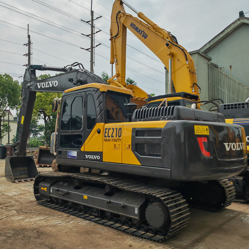 22.1 تن برند سوئدی VOLVO Digger حفاری دست دوم Volvo Ec210