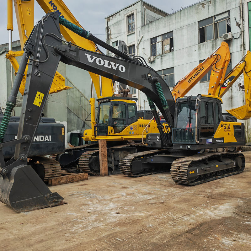 22.1 تن برند سوئدی VOLVO Digger حفاری دست دوم Volvo Ec210