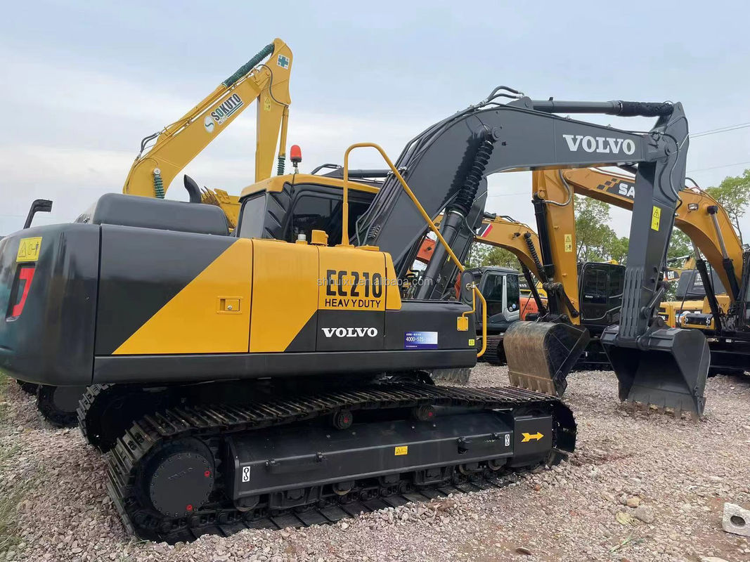 22.1 تن برند سوئدی VOLVO Digger حفاری دست دوم Volvo Ec210