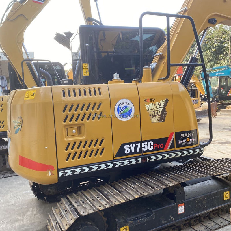 سنگ شکن اصلی چینی Sany 75c SY75C-10 SY75C-8 SY75C-9 مینی سنگ شکن 8 تن