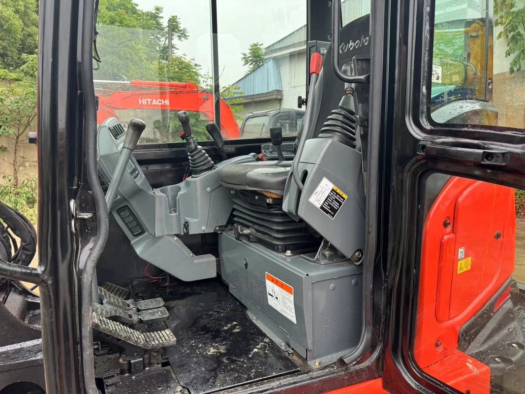 قیمت پایین حفاری استفاده شده 6.5 تن هیدرولیک KUBOTA KX165 حفاری دست دوم KUBOTA165 حفاری های اصلی ژاپن برای فروش