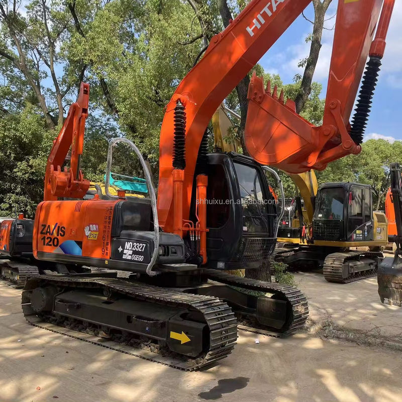 رنگ نارنجی استفاده شده Hitachi zx120/دست دوم Hitachi zx120 با قیمت ارزان در فروش
