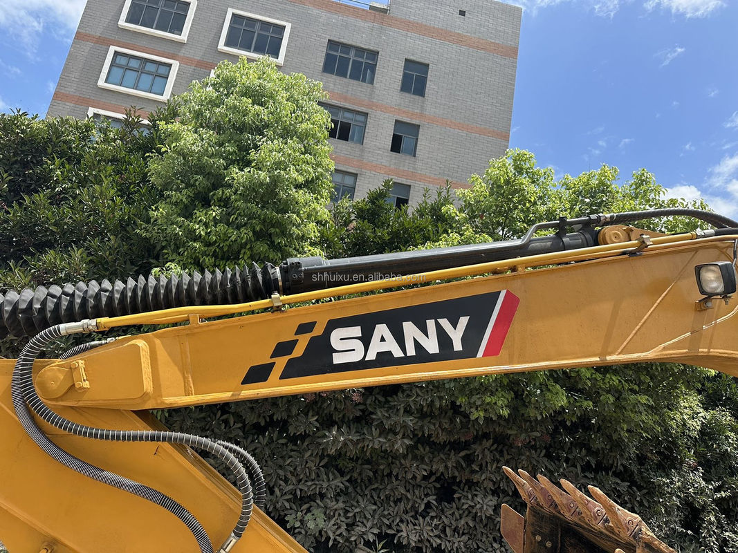 ماشین حفاری هیدرولیک استفاده شده Sany 135 چین برند گواهینامه EPA ماشین ساختمانی