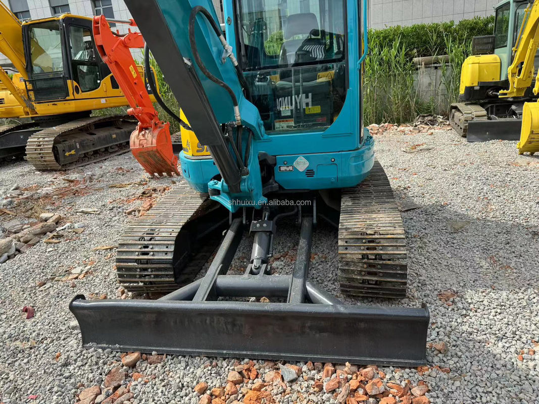 5.5 تن مینی حفاری استفاده شده Kubota Kx155 اصلی ژاپن Crawler Digger