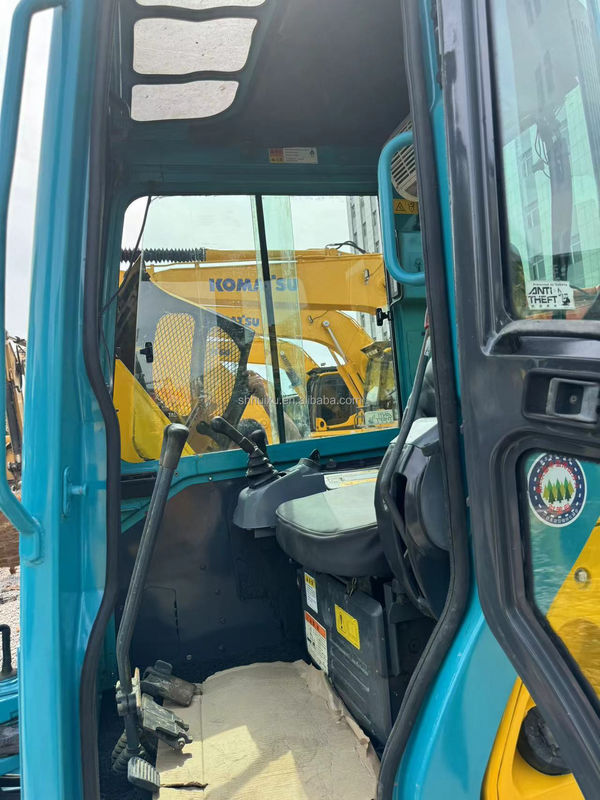 5.5 تن مینی حفاری استفاده شده Kubota Kx155 اصلی ژاپن Crawler Digger