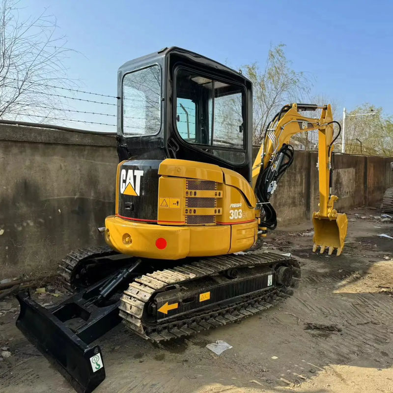 حفاری قدرتمند حفاری الکتریکی استفاده شده CAT 303CR کیفیت بالا و قیمت پایین