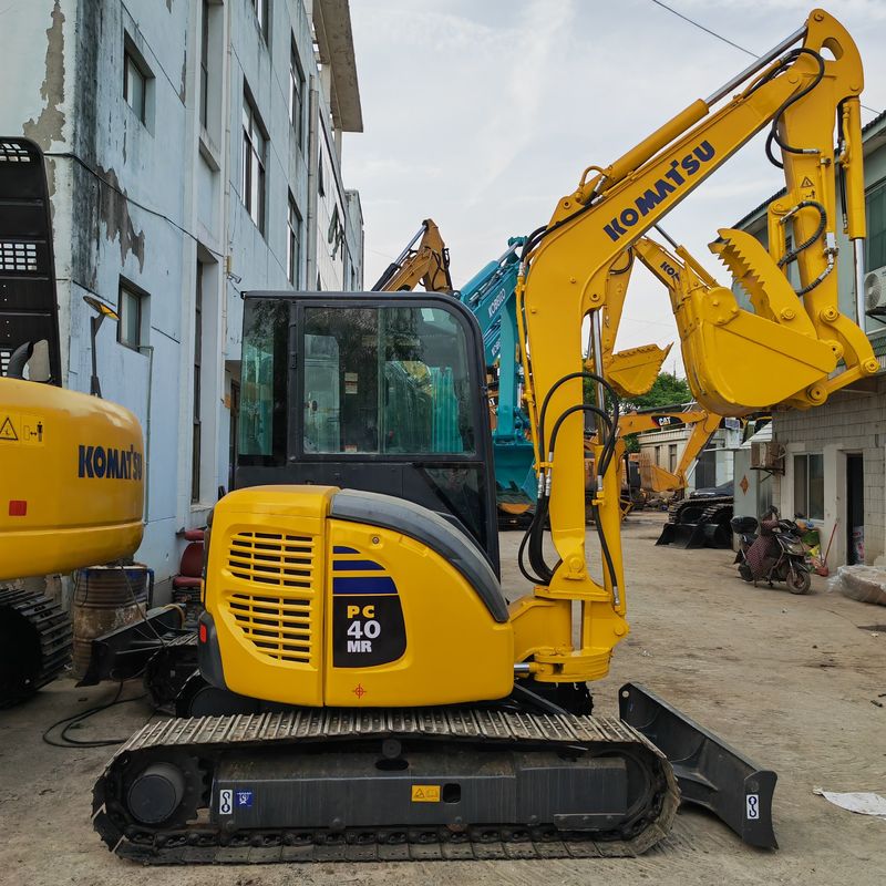 مینی حفاری مورد استفاده Komatsu PC40MR حفاری کوچک ماشین آلات مورد استفاده مینی حفاری خزنده قیمت کارخانه Komatsu PC40MR