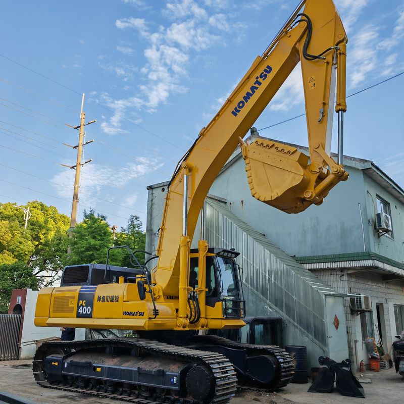 قدرت حفاری بالا استفاده شده حفاری خزنده Komatsu pc400 استفاده شده حفاری کیفیت خوب استفاده شده حفاری KOMATSU OC400-7