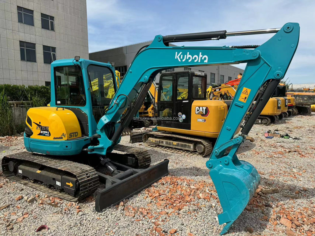 مینی استفاده شده کاوشگر کاوشگر Kubota 155 دست دوم کاوشگر ساعات کاری کم