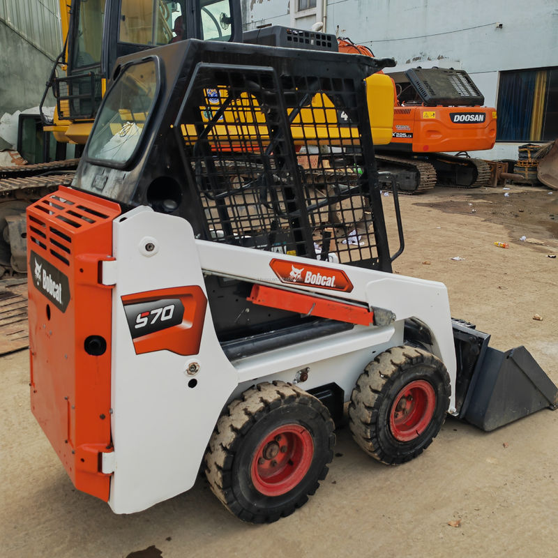 بارگذاری های چند منظوره استفاده شده با اسکید استیر BOBCAT S70 Doosan Bobcat 1 تن بارگیری های مینی دست دوم