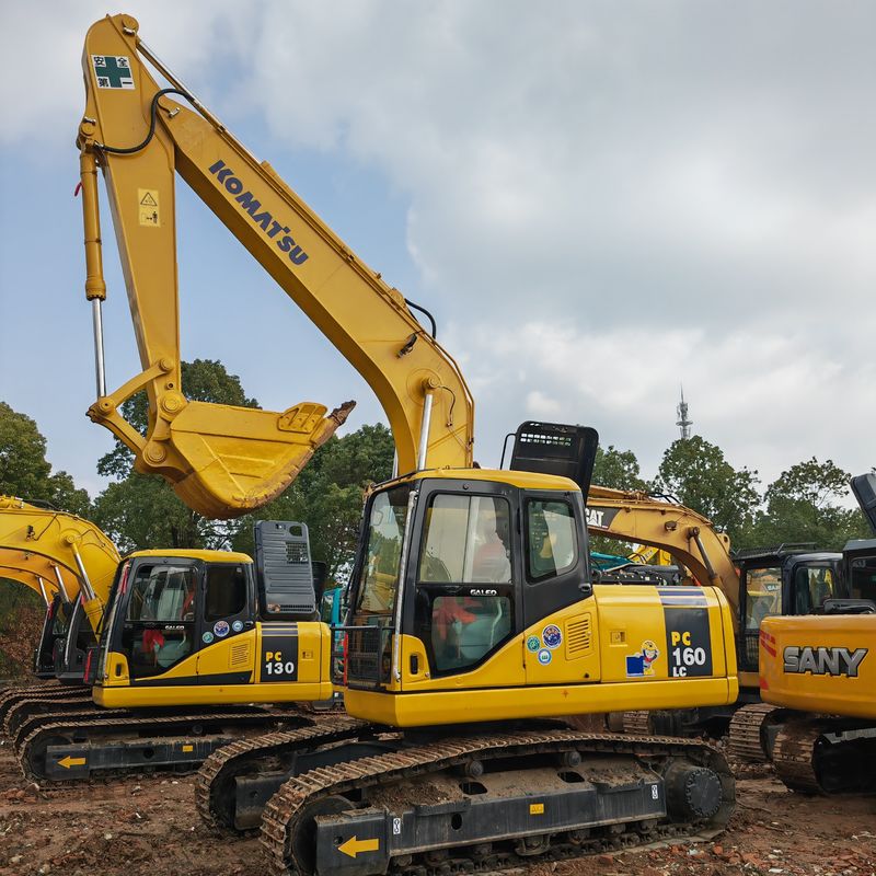 استفاده شده کاوشگر خزنده Komatsu pc160 برای ساخت معدن بهترین قیمت فروش با گواهینامه CE / EPA در انبار