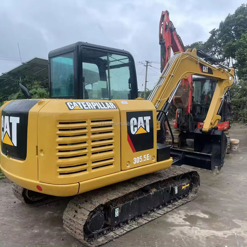 مدل جدید ماشین حفاری استفاده شده CAT 305.5 CAT 305.5E2 ماشین حفاری کوچک برای فروش