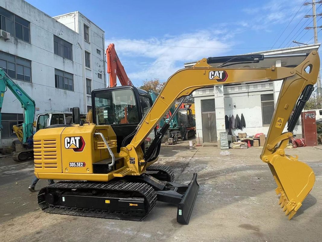 ساعت کم استفاده شده Caterpillar Cat 305.5E استفاده شده 303 8tons 220 210dl Cat 306E مینی استفاده شده حفاری