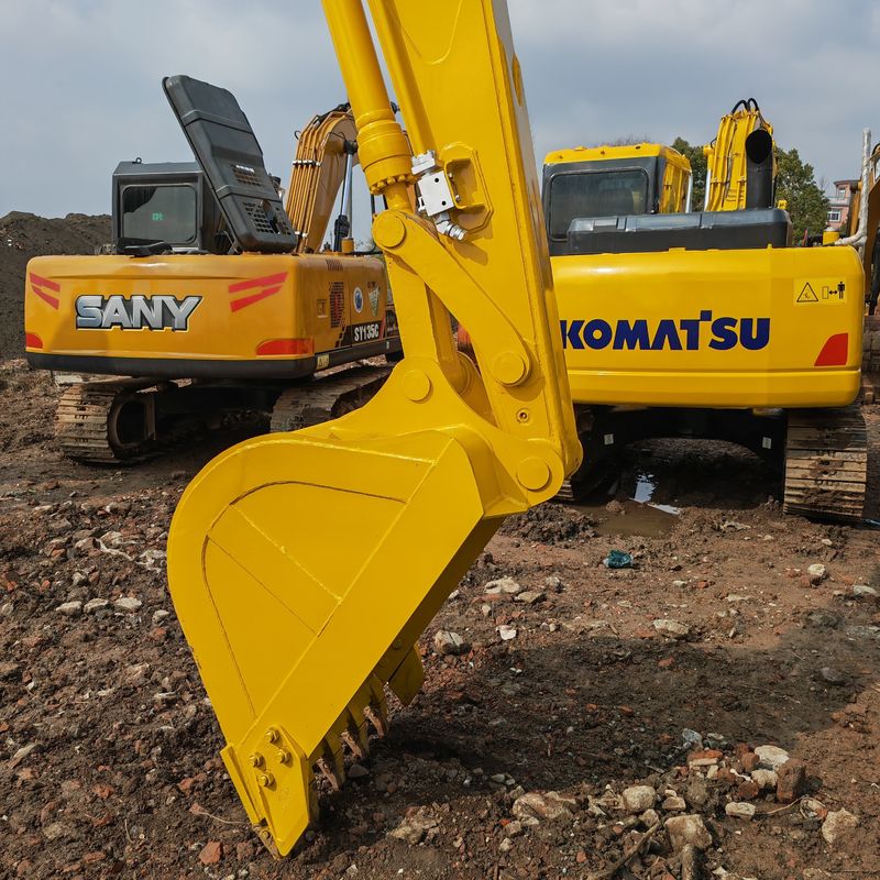 رنگ اصلی استفاده شده komatsu حفاری komatsu pc120/دست دوم قیمت پایین حفاری komatsu pc120