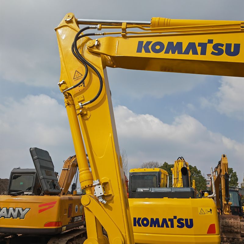 رنگ اصلی استفاده شده komatsu حفاری komatsu pc120/دست دوم قیمت پایین حفاری komatsu pc120