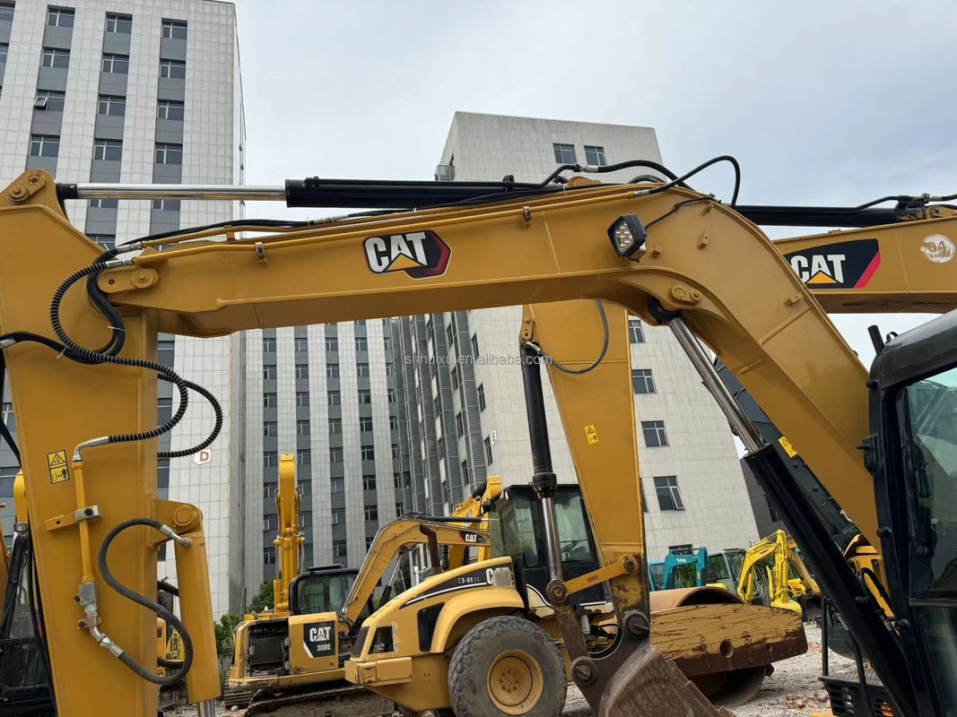 حفاری کوچک استفاده شده حفاری Cat 308E استفاده شده مینی ژاپنی 8T برای فروش