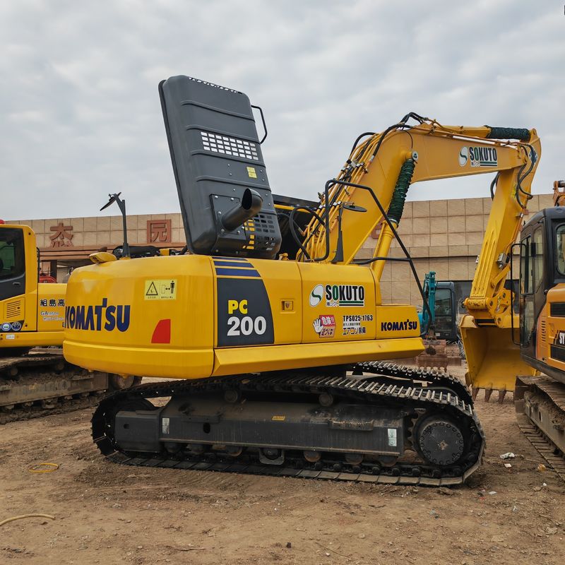 کاوشگر استفاده شده در انبار KOMATSU PC200-8/ رنگ اصلی دست دوم KOMATSU PC200-8 در فروش با قیمت ارزان