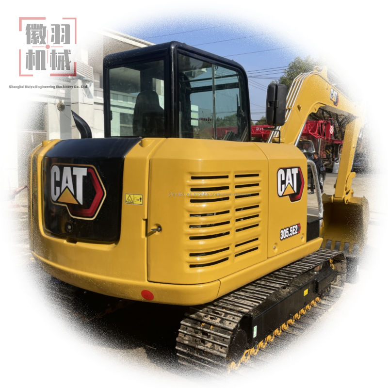 بهبود کارایی و انعطاف پذیری مینی حفاری استفاده شده CAT 305.5 برای فروش تجهیزات ساختمانی
