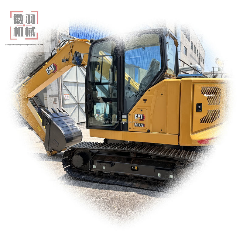 استفاده شده Caterpillar 307.5 در سال 2023 تولید شده است مینی استفاده شده Excavator مینی کارگادور ماشین آلات ساختمانی