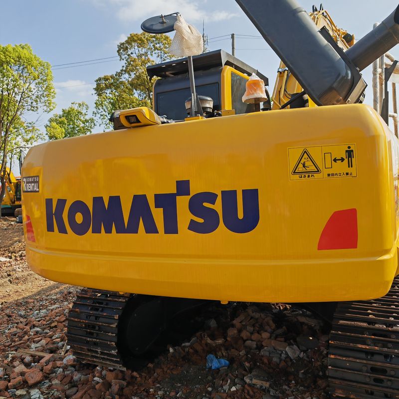 22 تن حفاری استفاده شده Komatsu Pc220 8 دست دوم رنگ اصلی