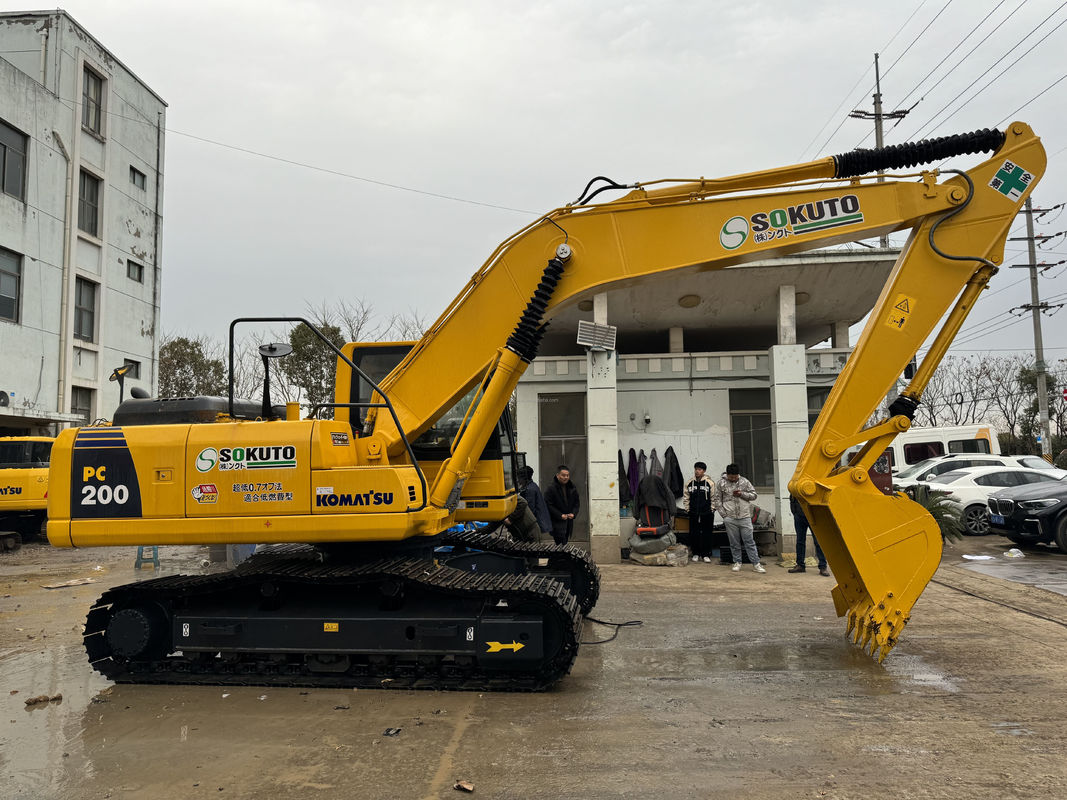 20 تن حفاری دست دوم کاماتسو PC200 Excavator Crawler Type