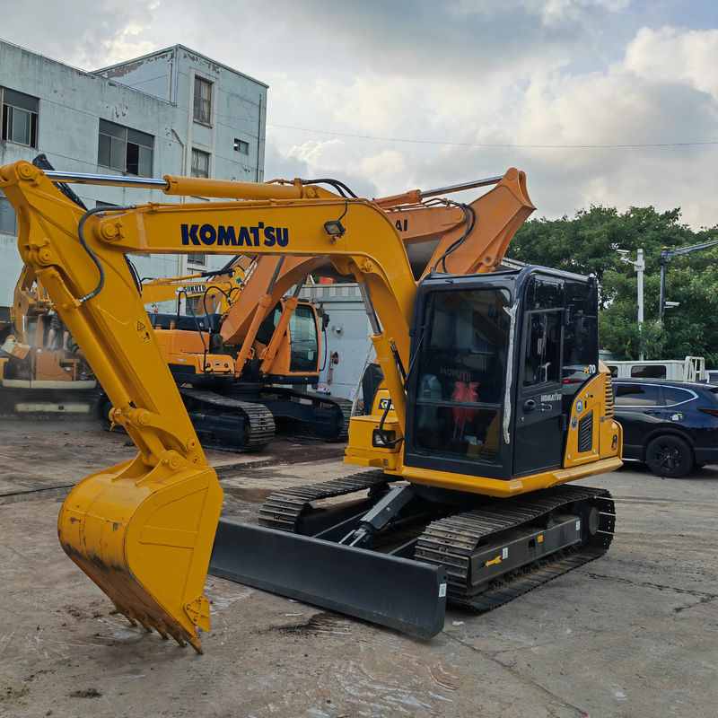 مارک ژاپن Komatsu PC70 PC78 PC60 PC55 دست دوم 6.5 تن