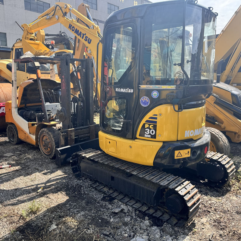 مینی حفاری 3 تن 4 تن استفاده شده Komatsu Pc30 Pc35 Pc40