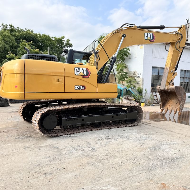 آخرین مدل کارتر ماشین حفاری استفاده شده گلوله CAT320GC 307GC حالت خوب کار کردن داشتن گواهینامه EPA