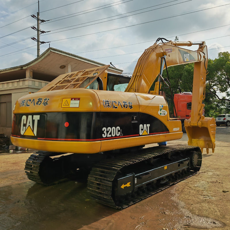 فروش مستقیم کارخانه ماشین حفاری استفاده شده Caterpillar CAT320 320D / استفاده شده 20T ماشین حفاری خزنده ماشین آلات ساختمانی