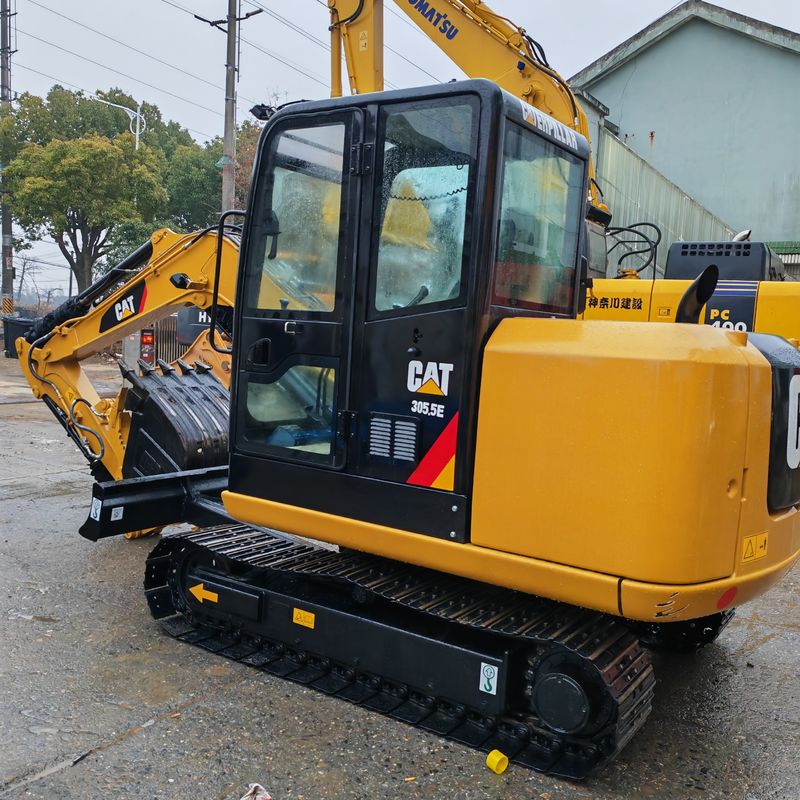 ماشین آلات ساخت و ساز استفاده شده CAT 305.5E 5 تن ماشین آلات حفاری استفاده شده چین CAT 305.5 ماشین آلات زمین کشی