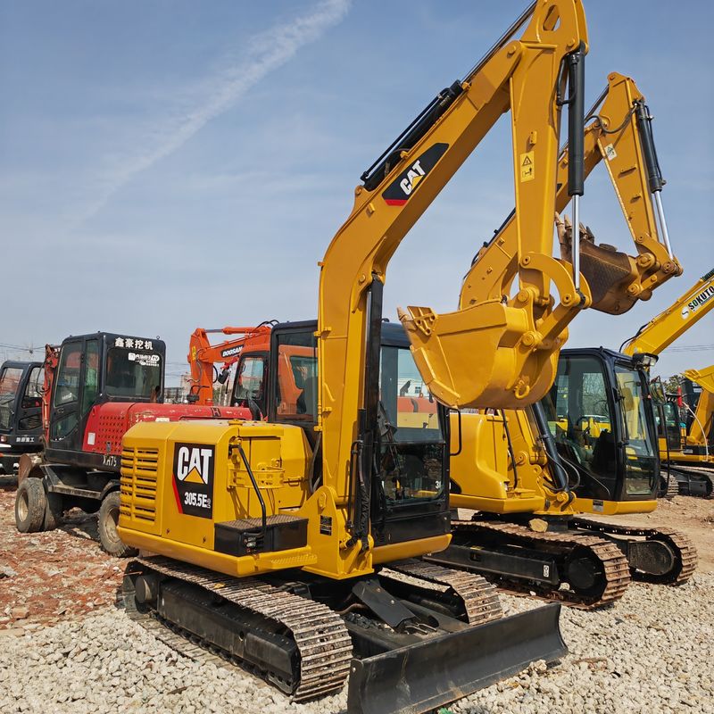 حفاری های استفاده شده CAT 305.5E حفاری های دست دوم 5 تن ارزان CAT 305.5 سایر ماشین آلات ساختمانی دارای گواهینامه EPA