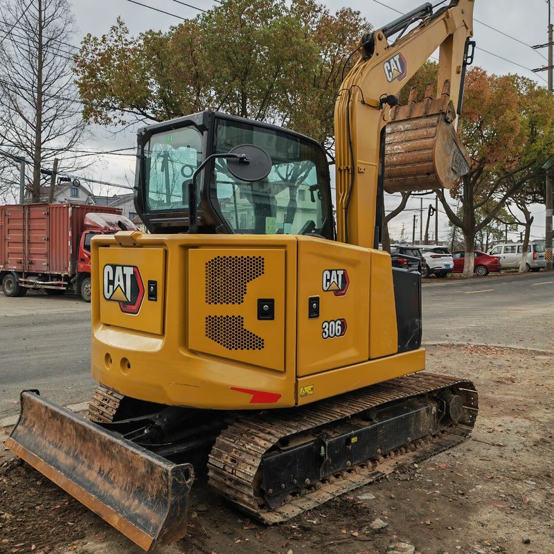 90 درصد جدید ماشین های حفاری استفاده شده CAT 306 305.5 308E ماشین آلات مهندسی و ساختمانی استفاده شده CAT 306 در انبار
