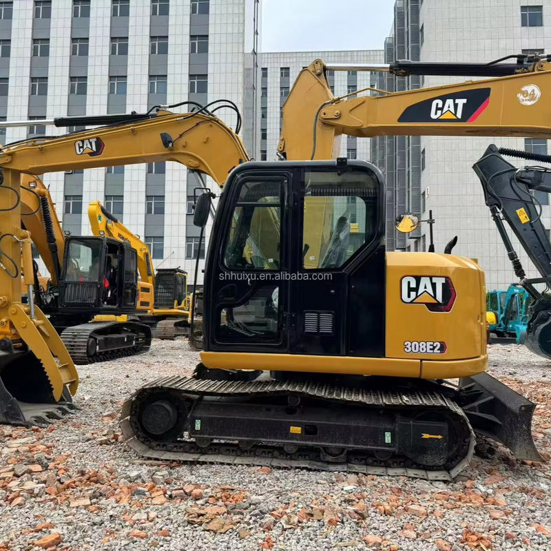 ماشین حفاری استفاده شده cat308e حالت خوبی دارد ماشین حفاری دست دوم cat308c ساعات کاری کم در فروش است