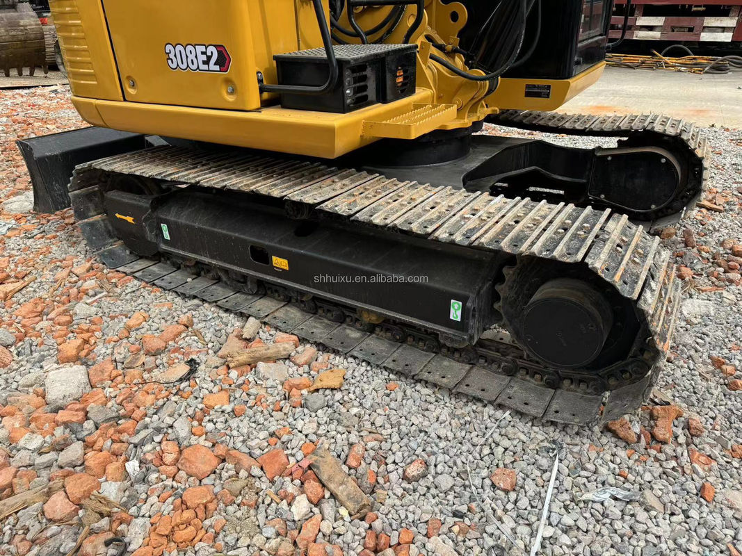 ماشین حفاری استفاده شده cat308e حالت خوبی دارد ماشین حفاری دست دوم cat308c ساعات کاری کم در فروش است