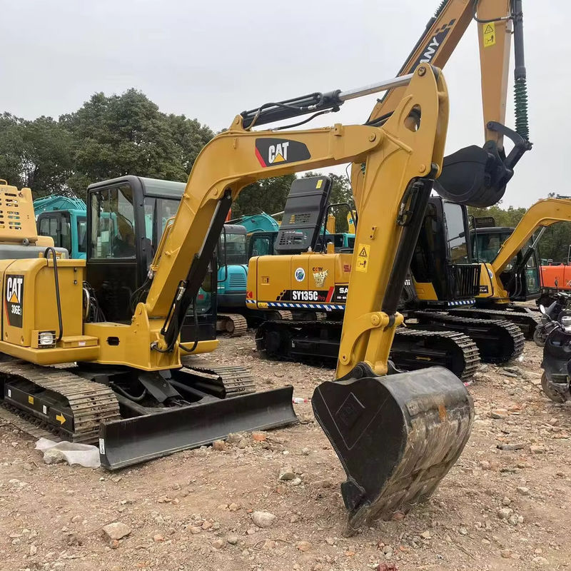گلوله استفاده شده حفاری cat306e/ دست دوم مینی حفاری cat306e در فروش