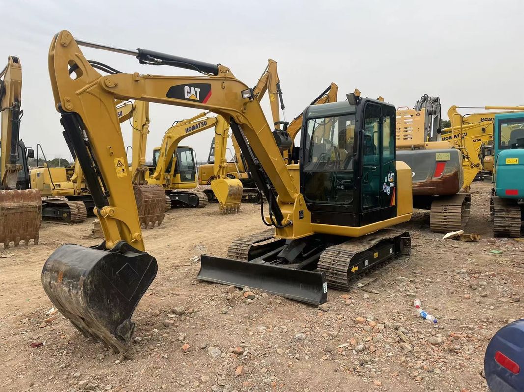 گلوله استفاده شده حفاری cat306e/ دست دوم مینی حفاری cat306e در فروش