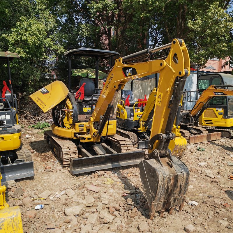 ماشین حفاری استفاده شده مینی کات 303/دست دوم موتور اصلی کات 303 با قیمت ارزان در فروش