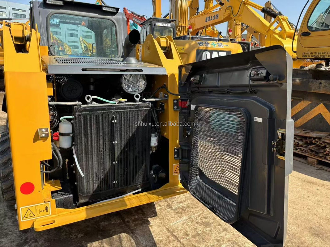 ماشین اسلیپ استفاده شده CAT 246D3 Caterpillar چرخ حفاری ژاپن چرخ حفاری اصلی