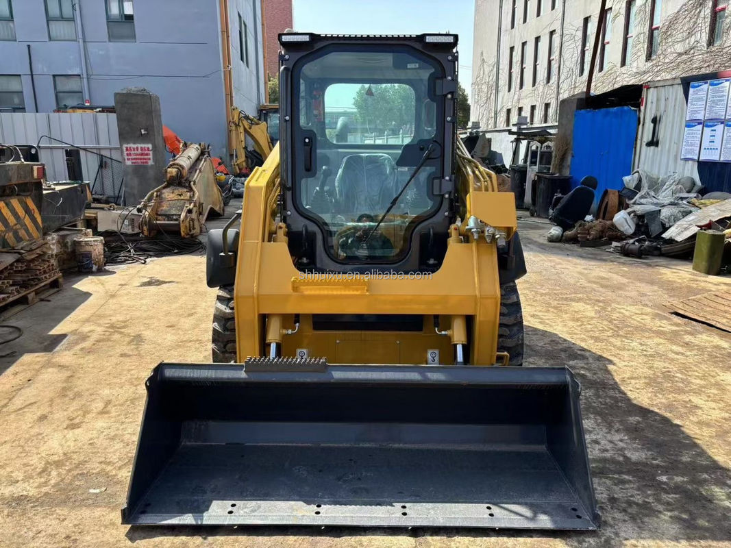 ماشین اسلیپ استفاده شده CAT 246D3 Caterpillar چرخ حفاری ژاپن چرخ حفاری اصلی