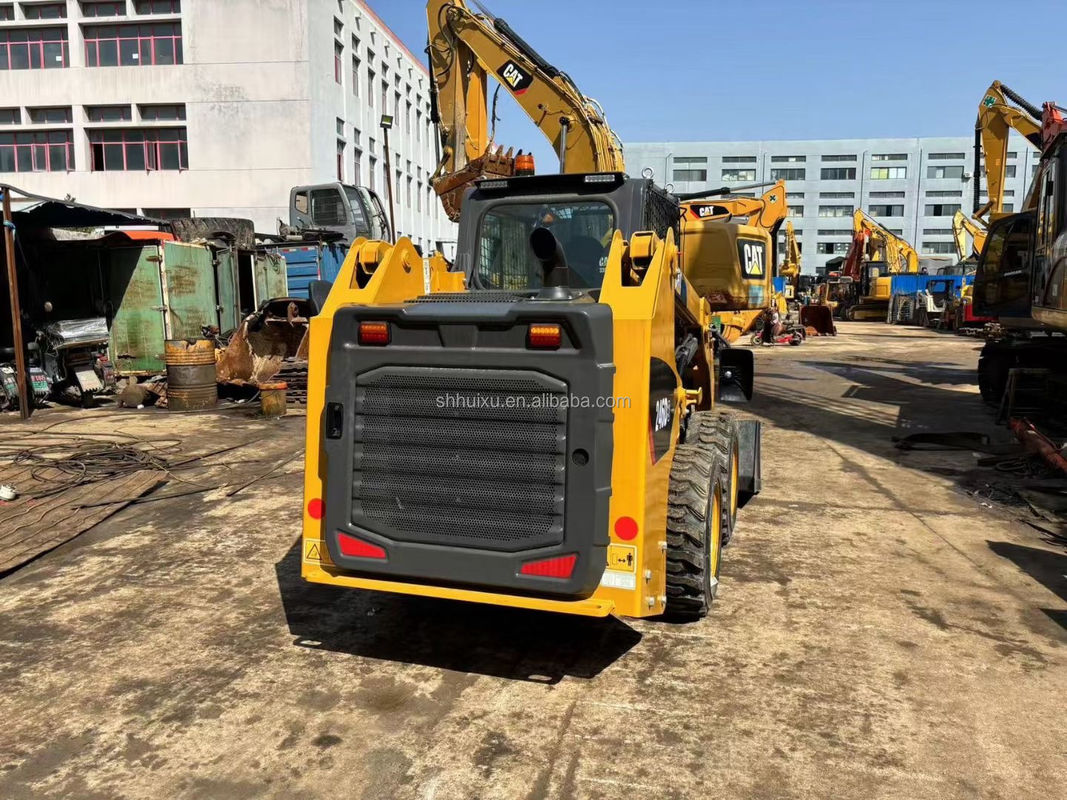 Caterpillar 246D Skid Steer استفاده شده Cat 246C Skid Steer Loader ماشین دست دوم Cat Loader