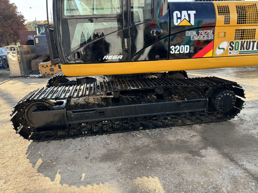 Caterpillar- Excavator اصل 320d2 ساخت هیدرولیک Digger CAT- 320d2 حالت خوب فروش ارزان استفاده شده Excavator خزنده