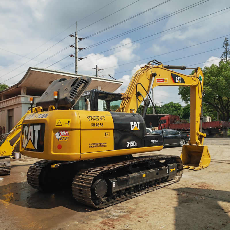 استفاده شده Cat 315D2 با 15 تن Excavators خزنده در ماشین آلات ساخت و ساز خوب کار Cat 315D2 Excavator