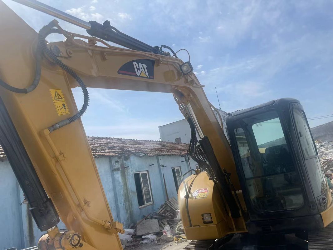 رنگ اصلی استفاده شده کارلر CAT Excavator CAT308C / دست دوم Excavator ارزان CAT308C در فروش