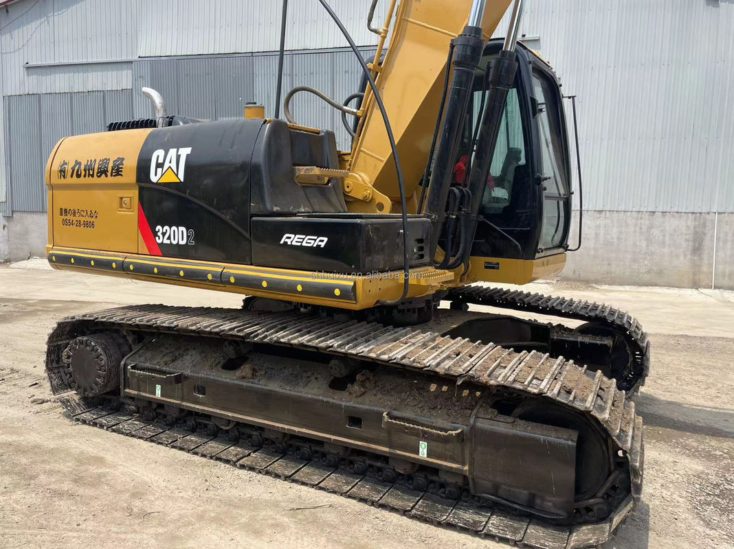 20TON قدرت حفاری بالا استفاده شده حفاری CAT320D / دوم دست کم ساعات کاری حفاری 20YON CAT 320D