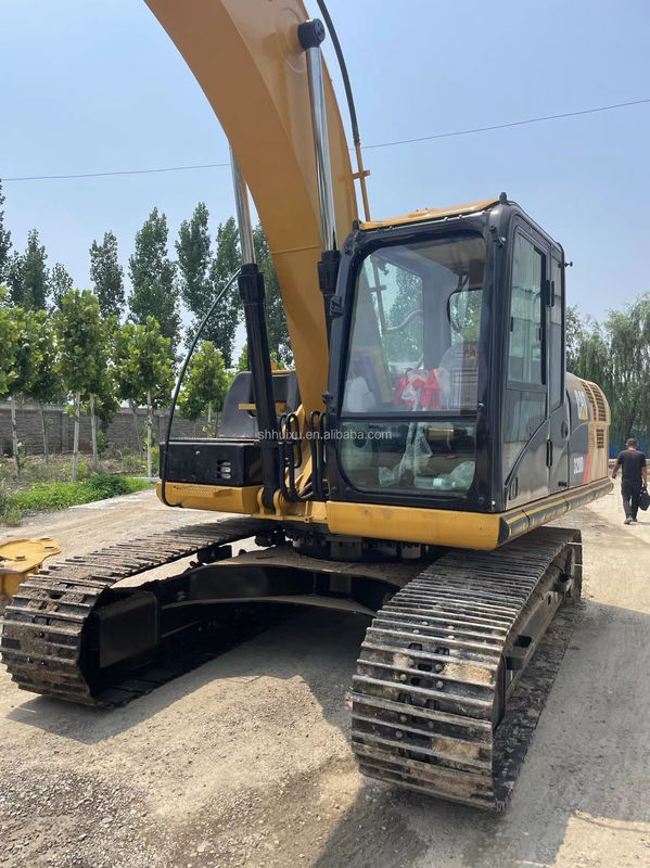 20TON قدرت حفاری بالا استفاده شده حفاری CAT320D / دوم دست کم ساعات کاری حفاری 20YON CAT 320D