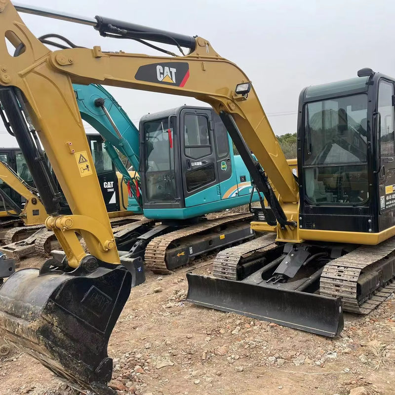5.5 تن حفاری استفاده شده مینی کارلر CAT305.5E در انبار دست دوم CAT305.5E برای فروش