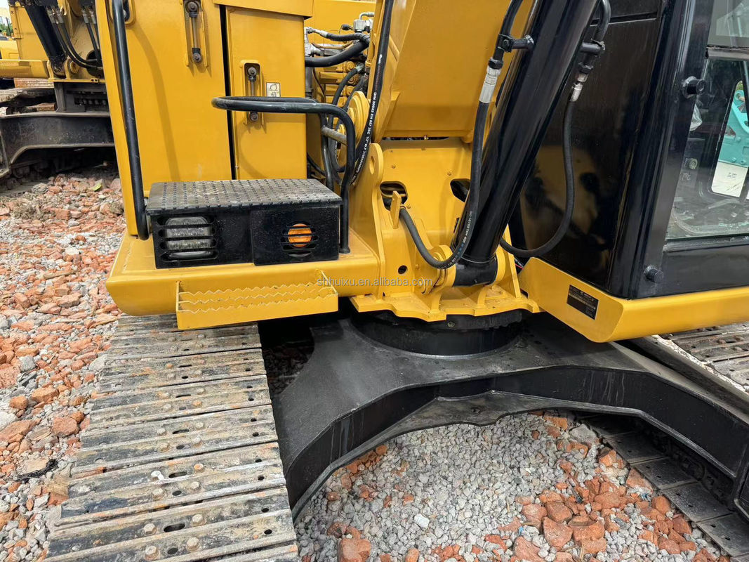 رنگ زرد قدرت حفاری بالا استفاده شده cat308e/دست دوم حفاری cat308e در فروش